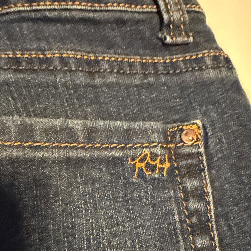 Ruff Hewn Women’s Mid-Dark Blue Bootcut Jeans - Picture 8 of 8